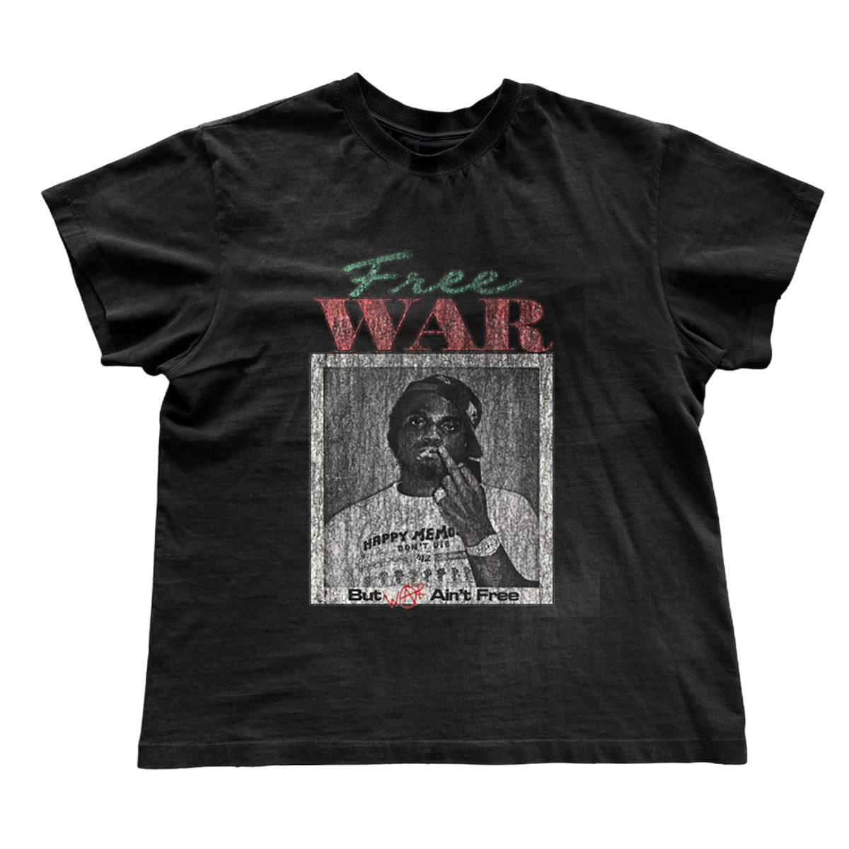 Free Warhol Black Shirt