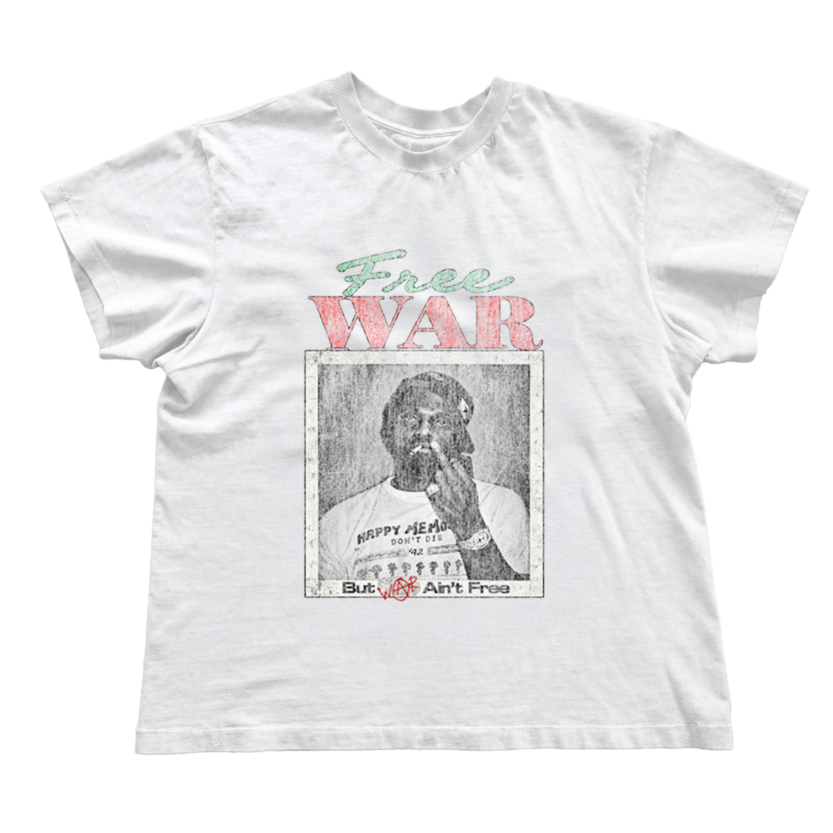 Free Warhol White Shirt